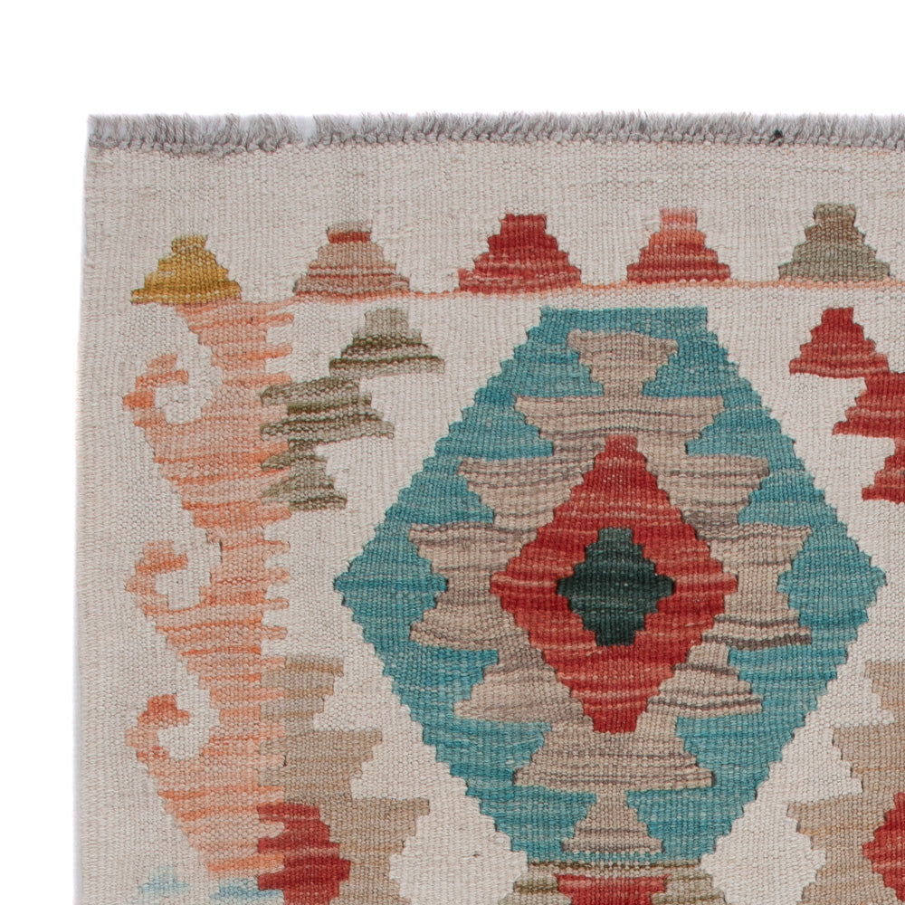 Tappeto Kelim - Splash - 128 x 82 cm - multicolore