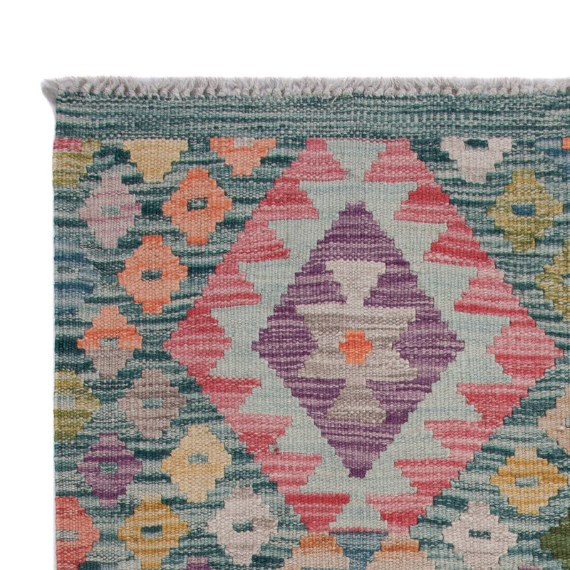 Tappeto Kelim - Splash - 128 x 84 cm - multicolore