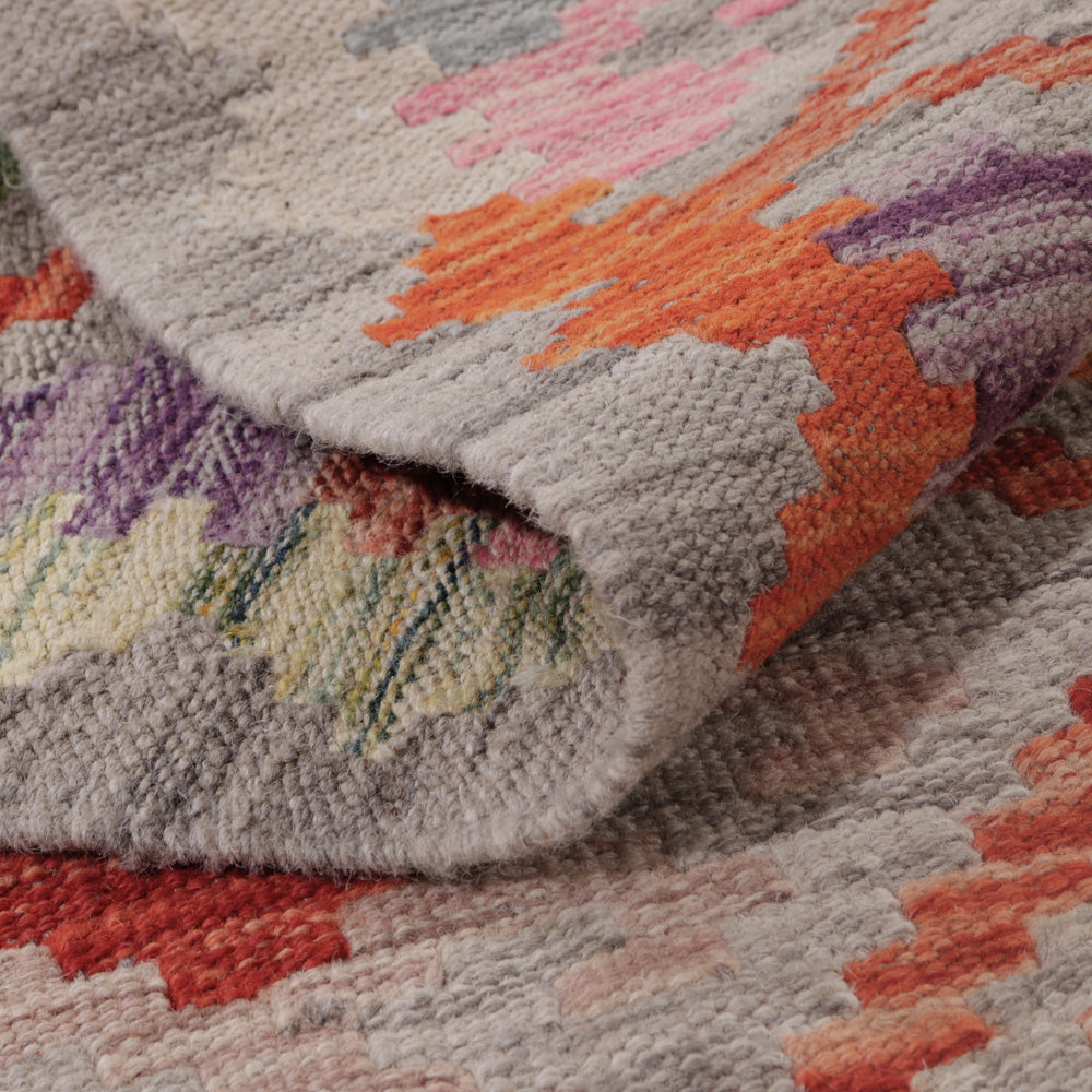 Tappeto Kelim - Splash - 130 x 83 cm - multicolore