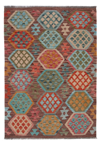 Kilim Maimana Tappeto 89x126cm - Tappeto di lana