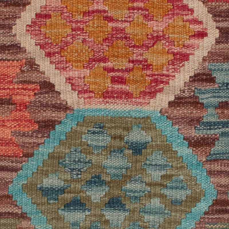 Tappeto Kelim - Splash - 126 x 89 cm - multicolore