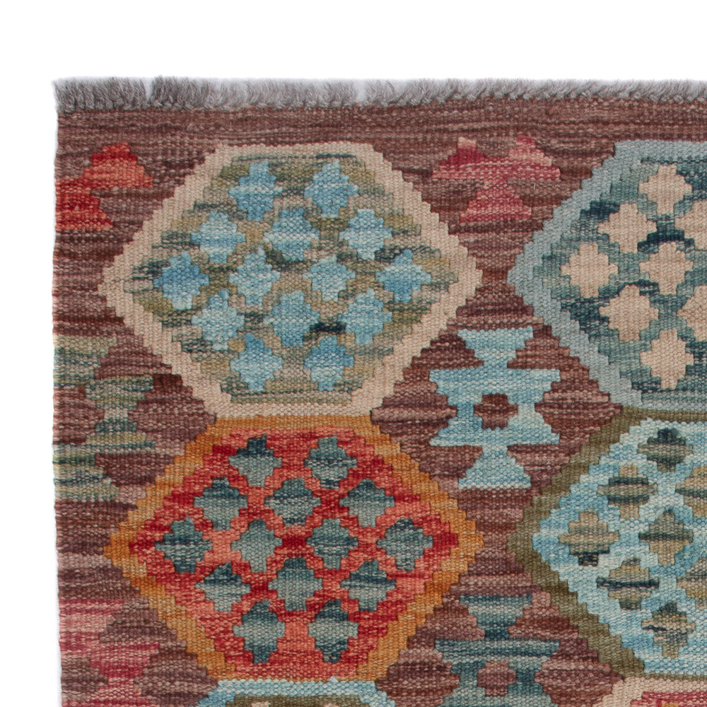 Kilim Maimana Tappeto 126x89cm - Tappeto di lana