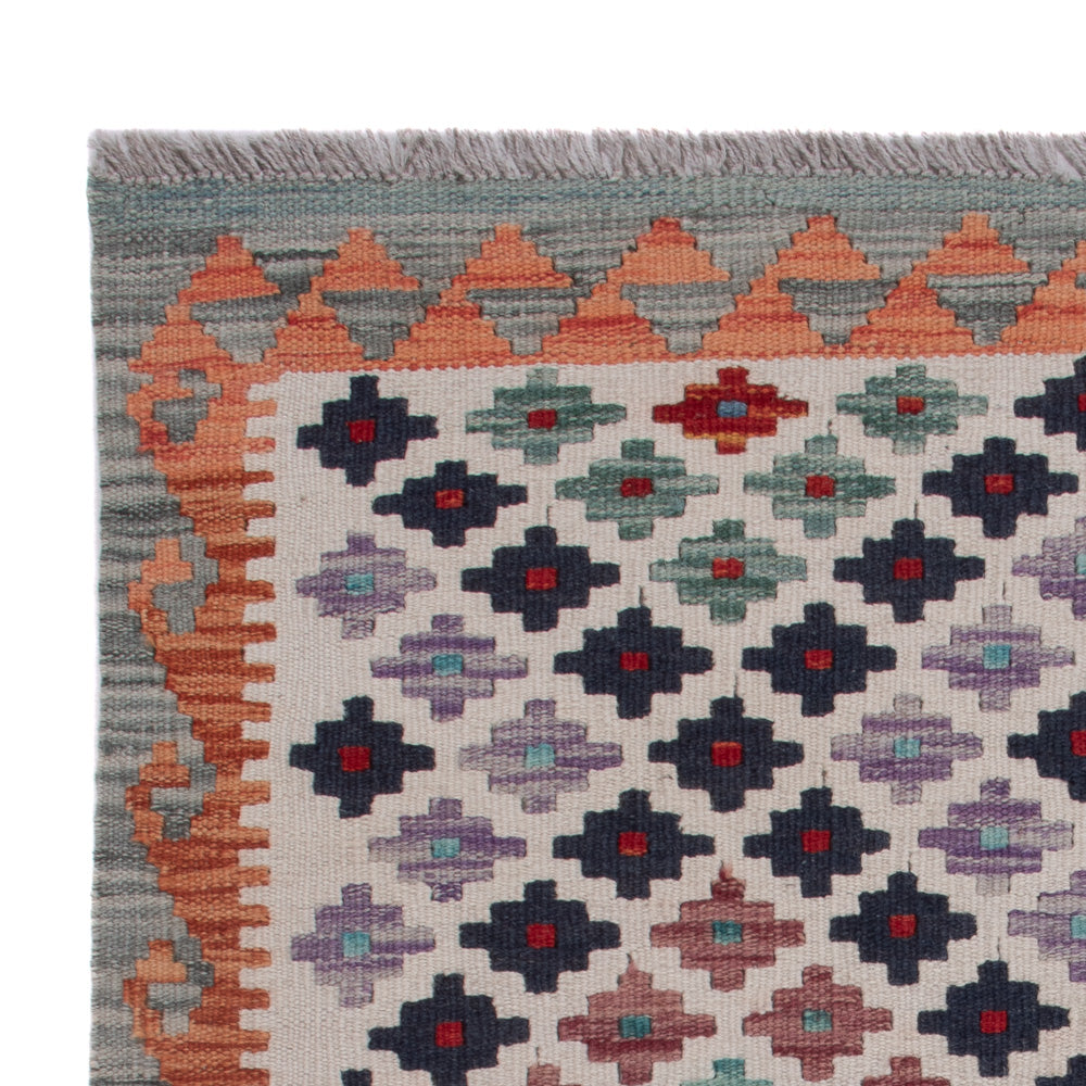 Tappeto Kelim - Splash - 125 x 91 cm - multicolore