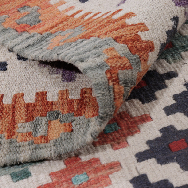 Tappeto Kelim - Splash - 125 x 91 cm - multicolore