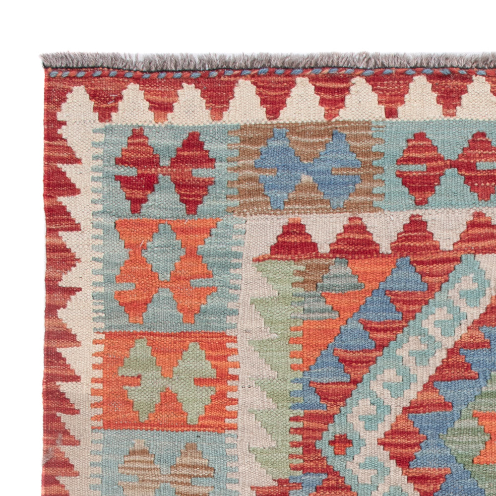 Tappeto Kelim - Splash - 113 x 89 cm - multicolore