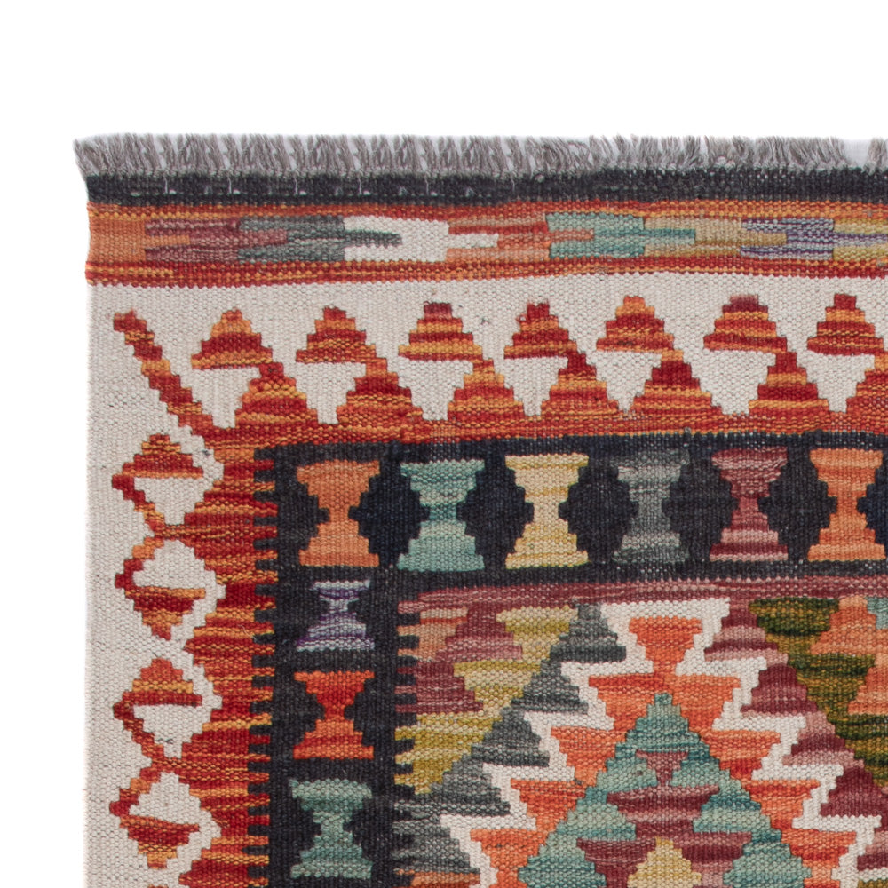 Kilim Maimana Tappeto 132x85cm - Tappeto di lana