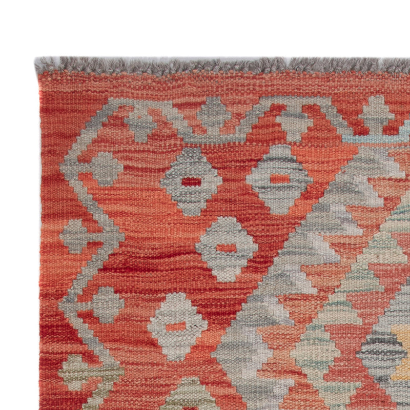 Kelim Teppich - Splash - 123 x 80 cm - mehrfarbig