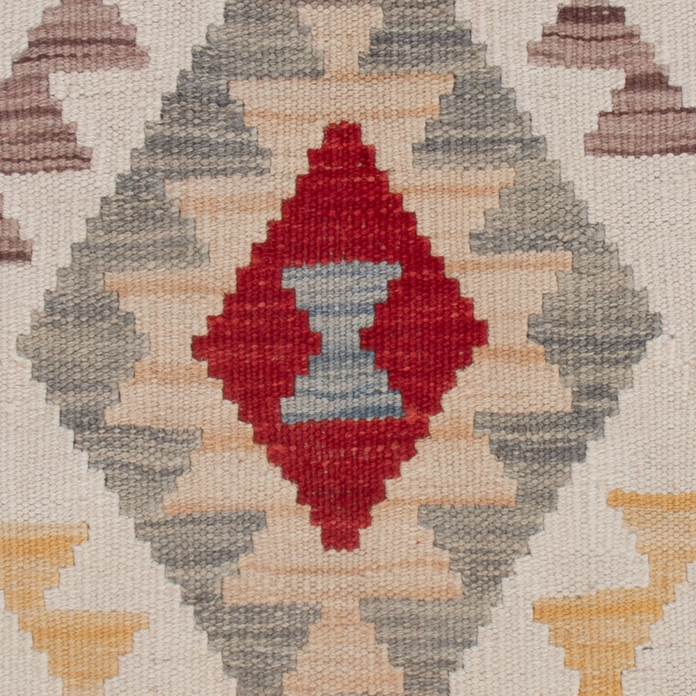 Tappeto Kelim - Splash - 127 x 80 cm - multicolore