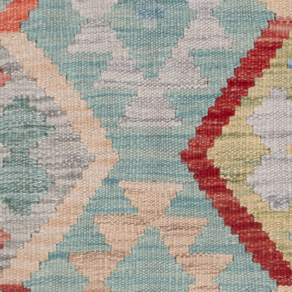 Tappeto Kelim - Splash - 130 x 79 cm - multicolore