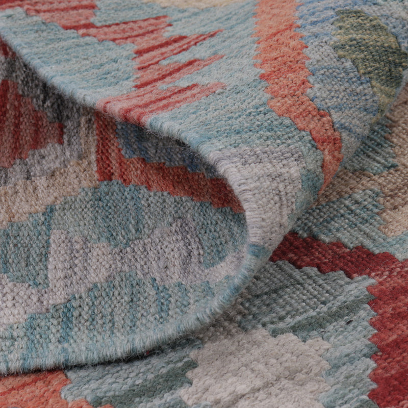 Tappeto Kelim - Splash - 130 x 79 cm - multicolore