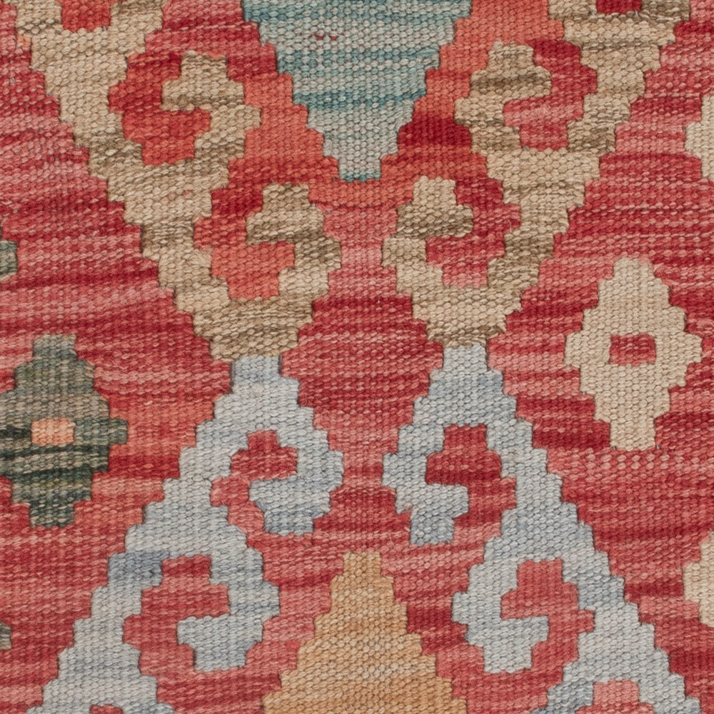 Kelim Teppich - Splash - 117 x 76 cm - mehrfarbig