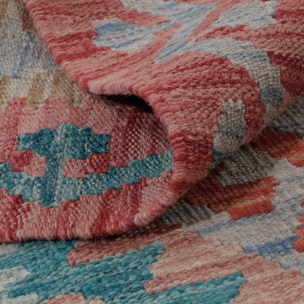 Tappeto Kelim - Splash - 125 x 76 cm - multicolore