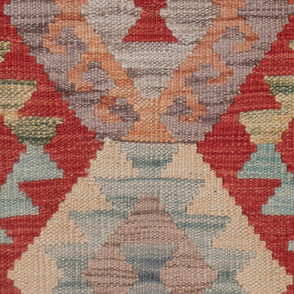 Tappeto Kelim - Splash - 128 x 74 cm - multicolore