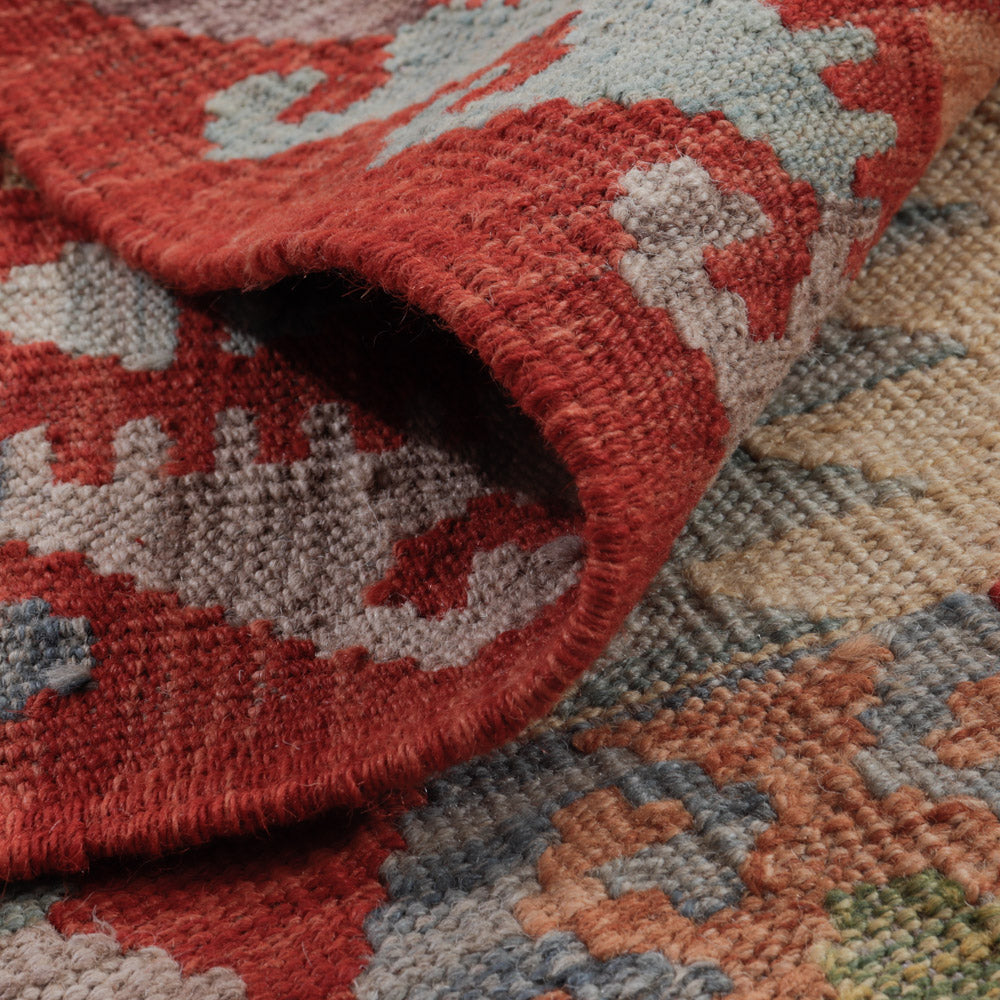 Tappeto Kelim - Splash - 128 x 74 cm - multicolore