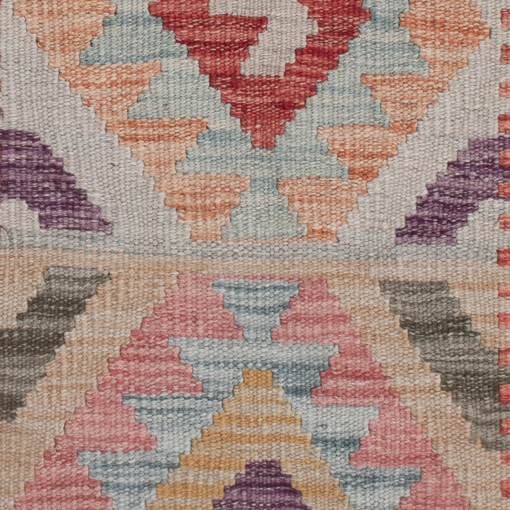 Tappeto Kelim - Splash - 131 x 76 cm - multicolore