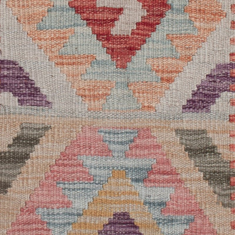 Tappeto Kelim - Splash - 131 x 76 cm - multicolore