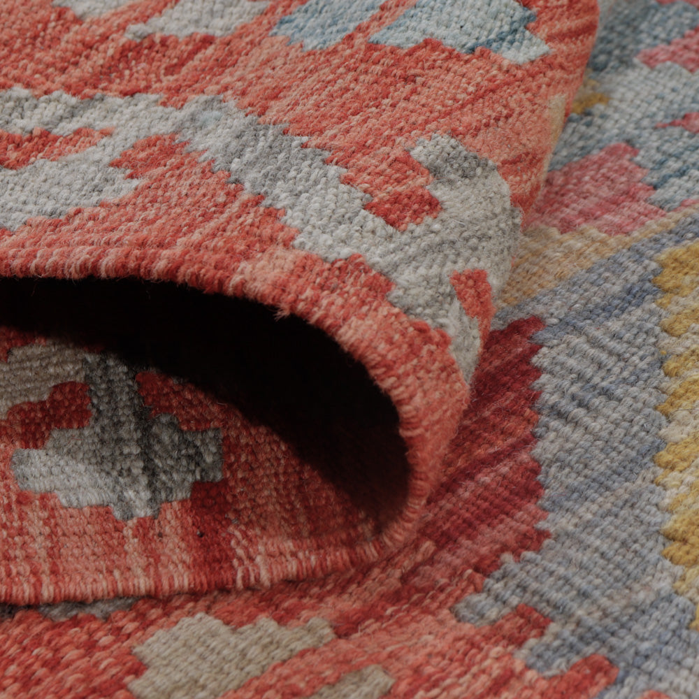 Tappeto Kelim - Splash - 131 x 76 cm - multicolore