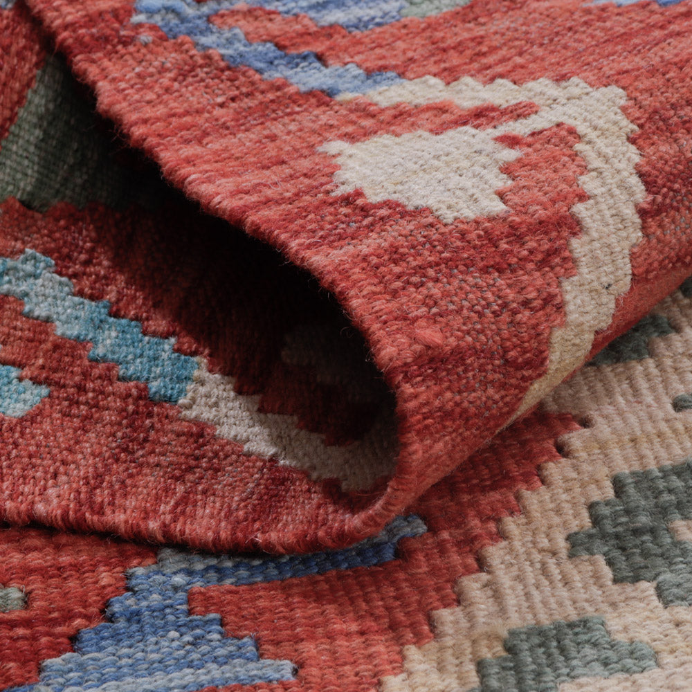 Tappeto Kelim - Splash - 131 x 80 cm - multicolore