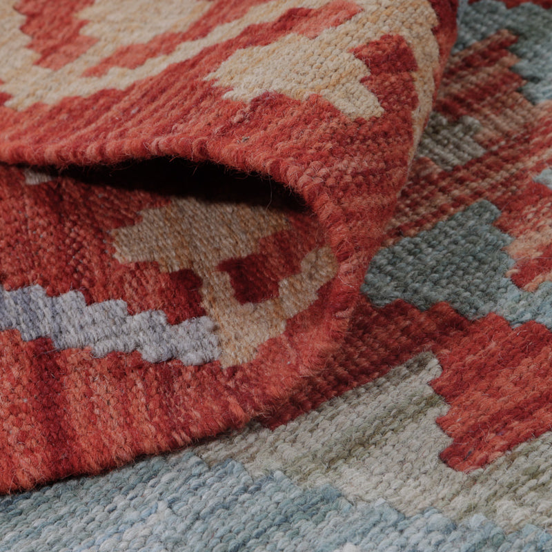 Kelim Teppich - Splash - 154 x 83 cm - mehrfarbig