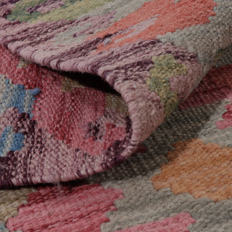 Tappeto Kelim - Splash - 129 x 74 cm - multicolore