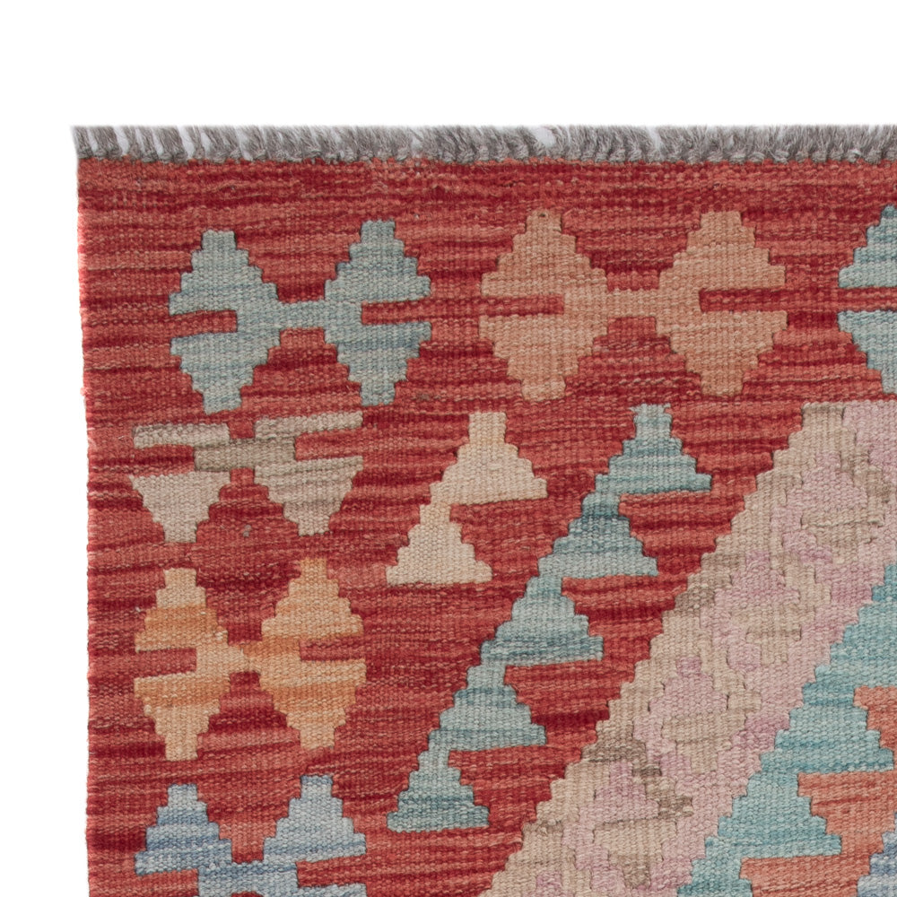 Tappeto Kelim - Splash - 129 x 78 cm - multicolore