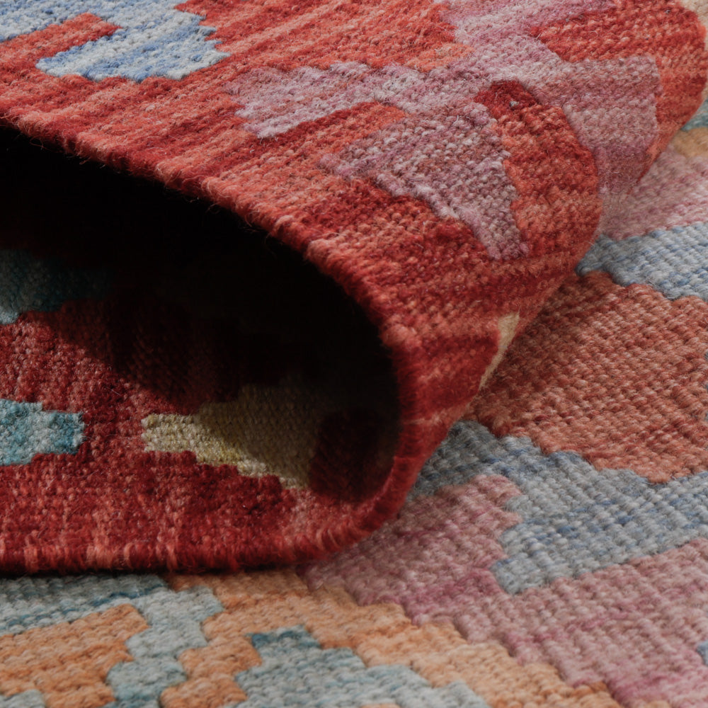 Tappeto Kelim - Splash - 129 x 78 cm - multicolore