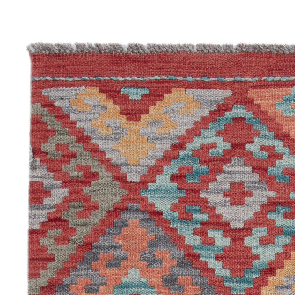 Tappeto Kelim - Splash - 130 x 79 cm - multicolore