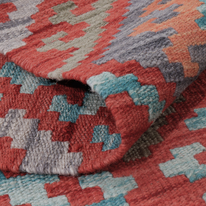 Tappeto Kelim - Splash - 130 x 79 cm - multicolore