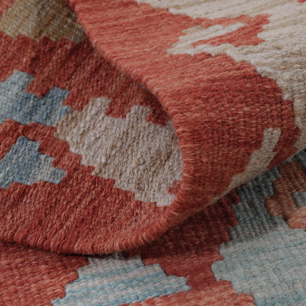 Tappeto Kelim - Splash - 130 x 78 cm - multicolore