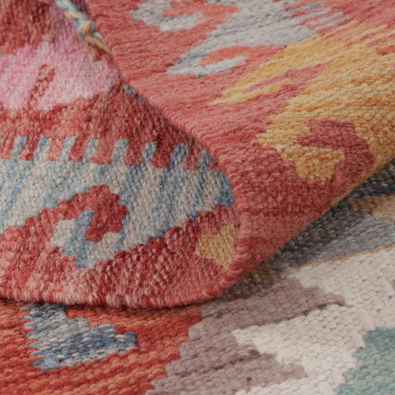 Tappeto Kelim - Splash - 130 x 76 cm - multicolore