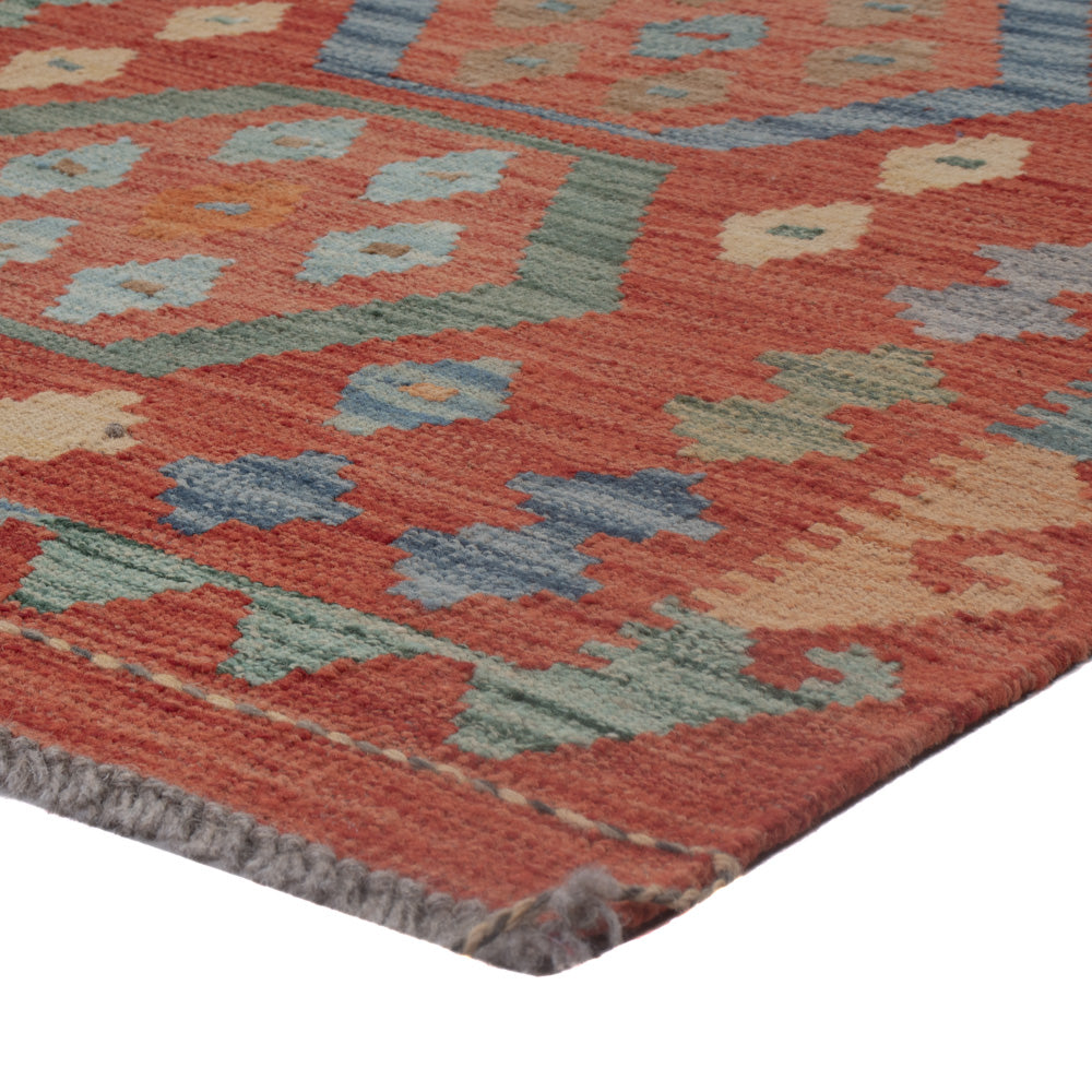 Kelim Teppich - Splash - 124 x 80 cm - mehrfarbig