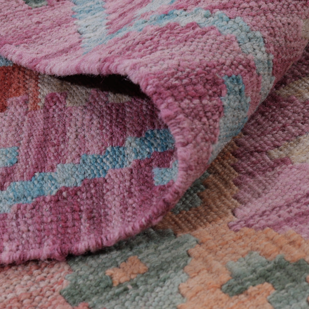 Tappeto Kelim - Splash - 128 x 83 cm - multicolore