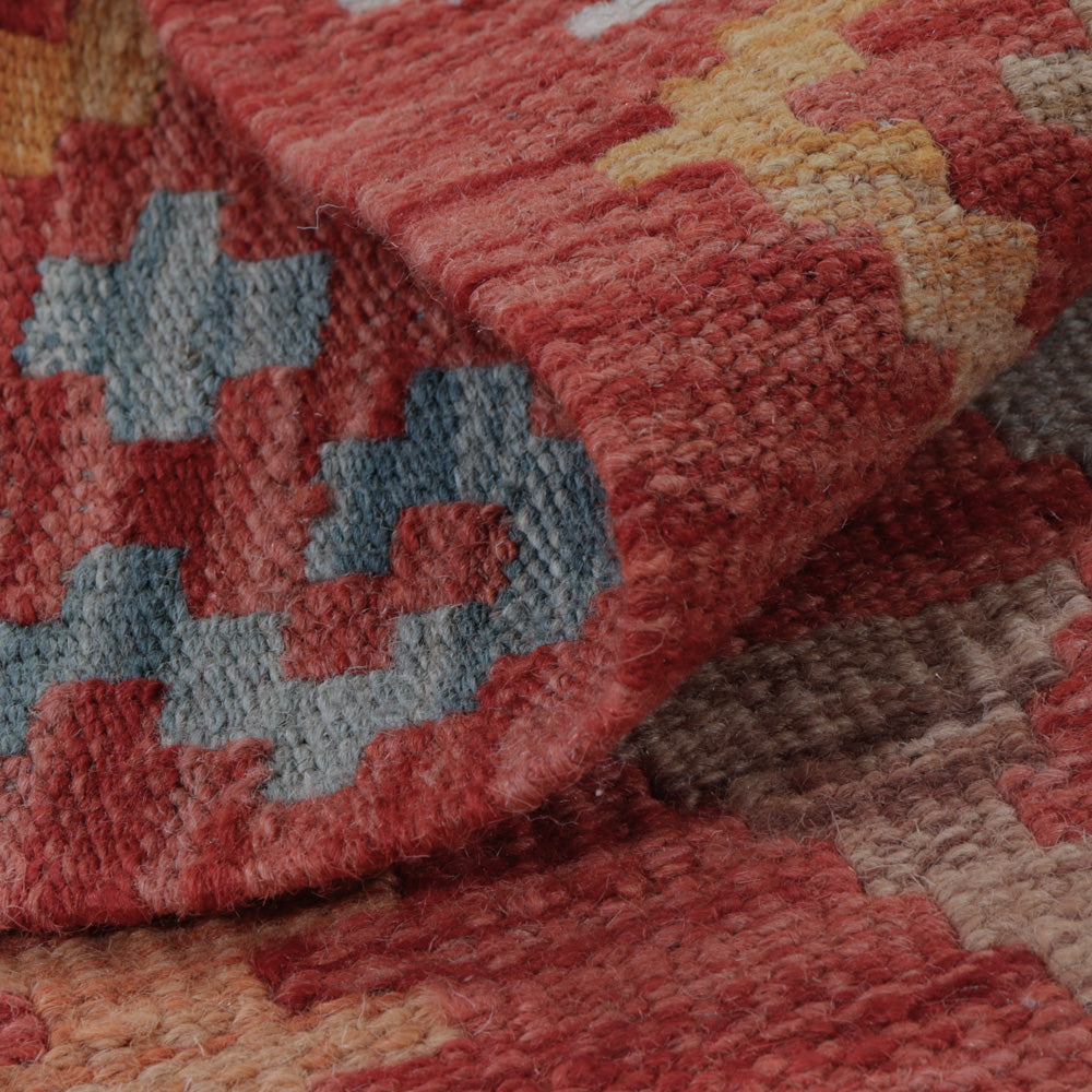 Kelim Teppich - Splash - 119 x 72 cm - mehrfarbig