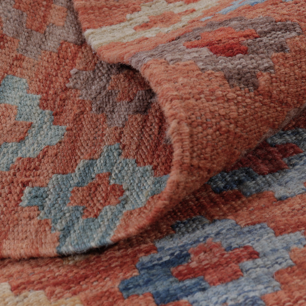 Kelim Teppich - Splash - 118 x 80 cm - mehrfarbig