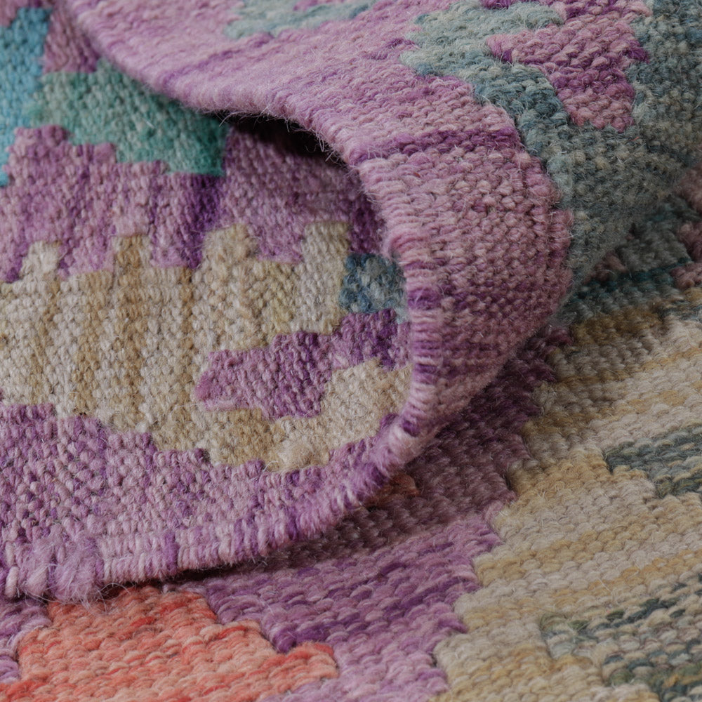 Tappeto Kelim - Splash - 135 x 80 cm - multicolore