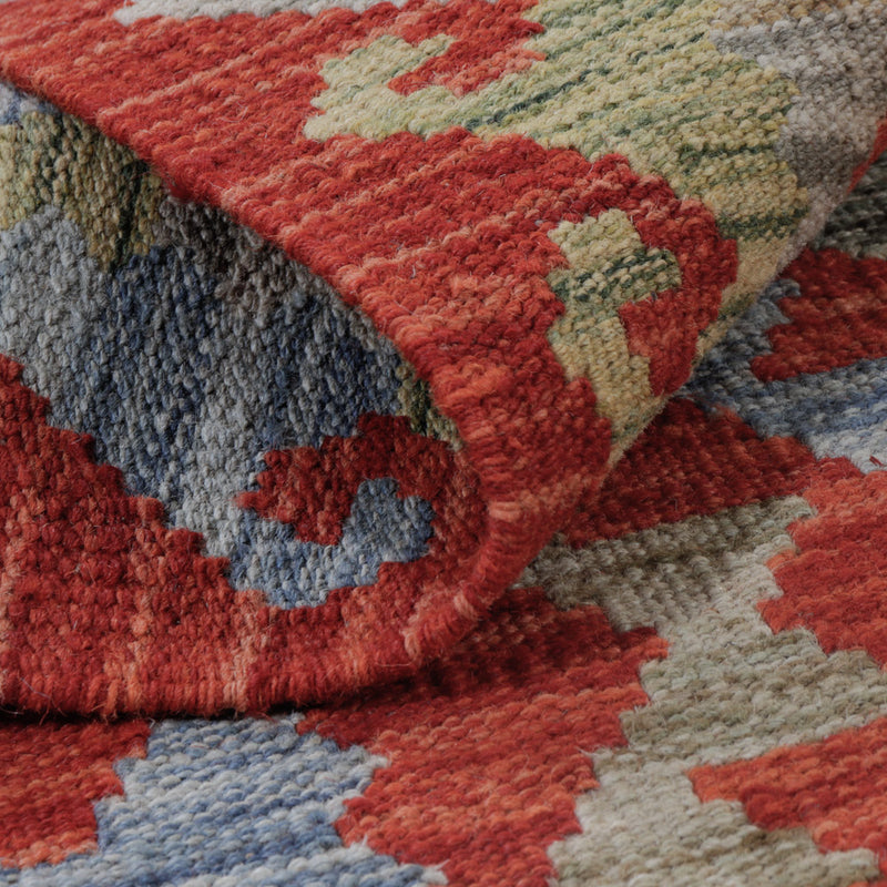 Tappeto Kelim - Splash - 131 x 86 cm - multicolore