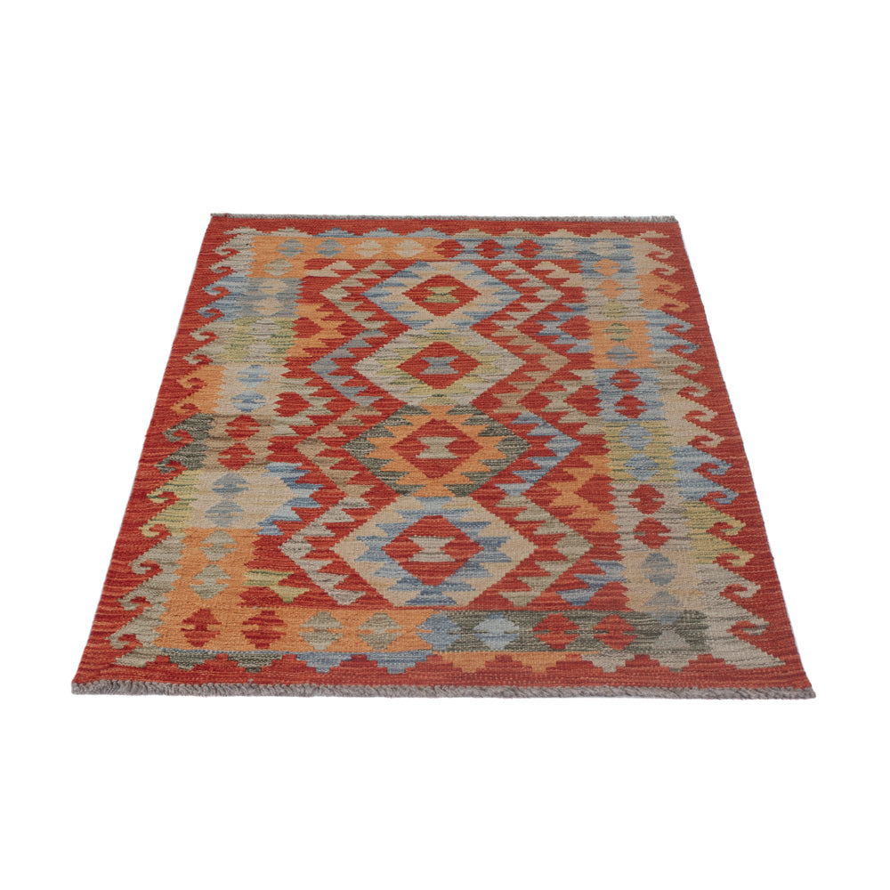 Tappeto Kelim - Splash - 131 x 86 cm - multicolore