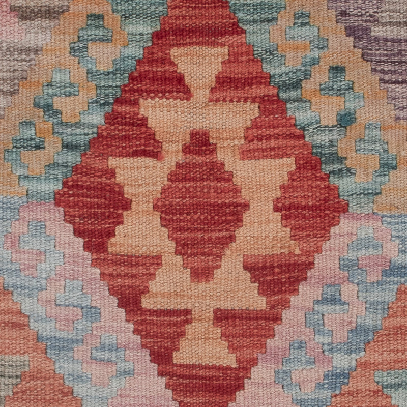 Tappeto Kelim - Splash - 129 x 82 cm - multicolore