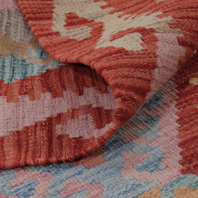 Tappeto Kelim - Splash - 129 x 82 cm - multicolore