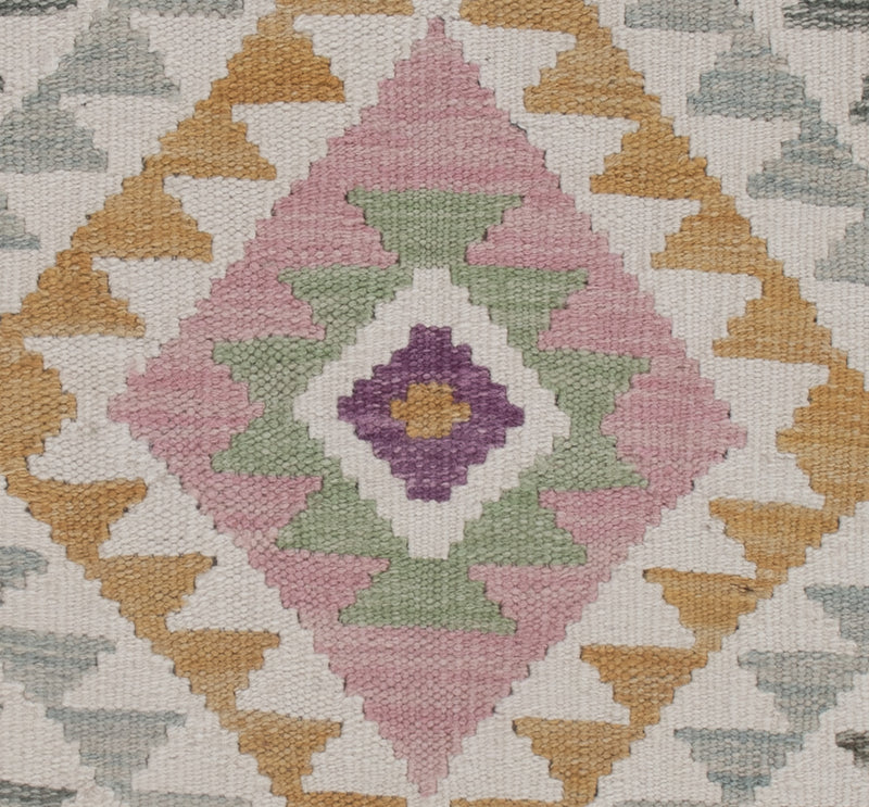 Tappeto Kelim - Splash - 134 x 87 cm - multicolore