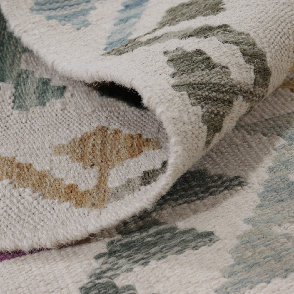 Tappeto Kelim - Splash - 134 x 87 cm - multicolore