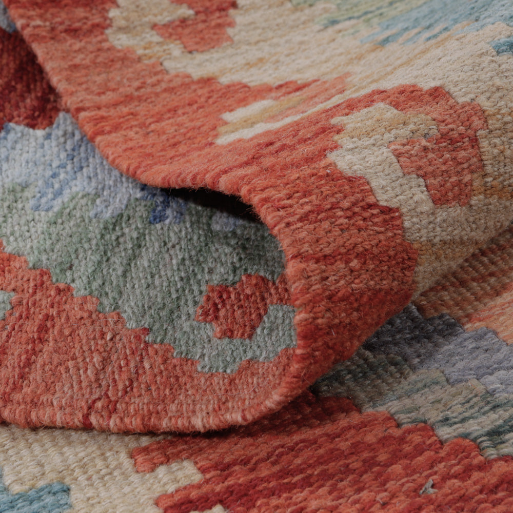 Tappeto Kelim - Splash - 131 x 80 cm - multicolore