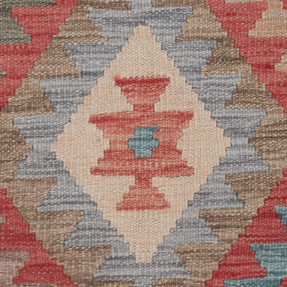 Tappeto Kelim - Splash - 147 x 77 cm - multicolore