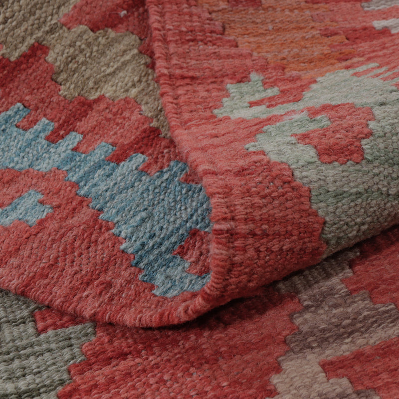 Tappeto Kelim - Splash - 147 x 77 cm - multicolore