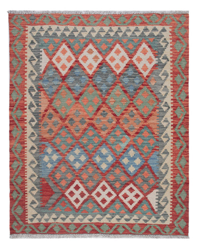 Kilim Maimana Tappeto 100x126cm - Tappeto di lana