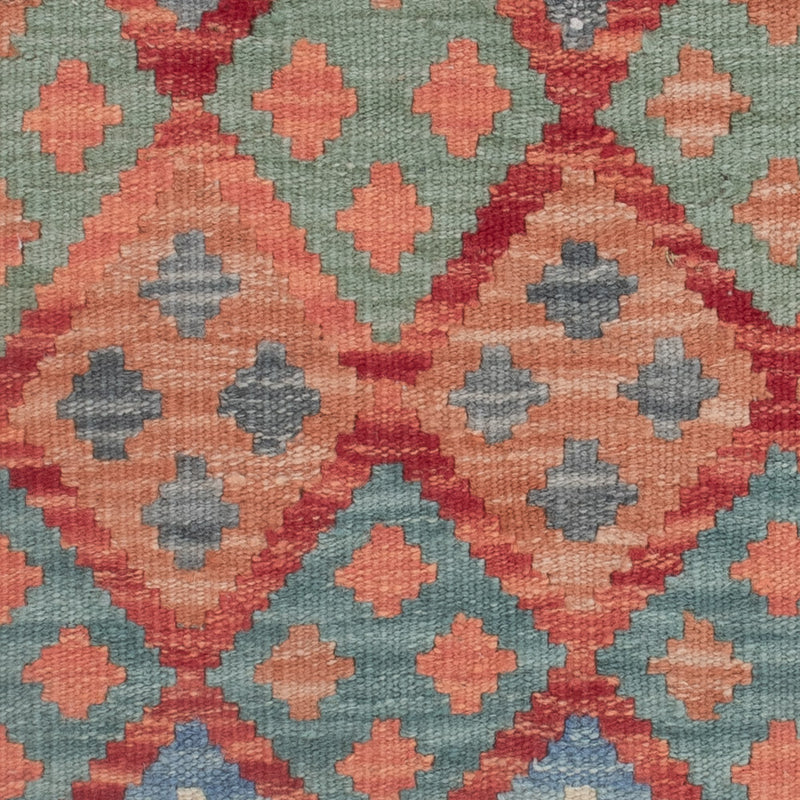 Tappeto Kelim - Splash - 126 x 100 cm - multicolore