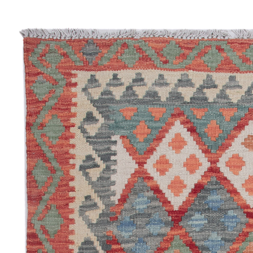 Kilim Maimana Tappeto 100x126cm - Tappeto di lana