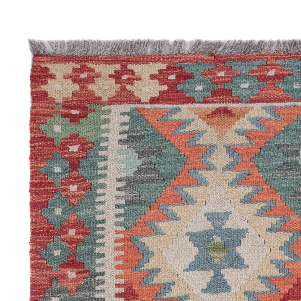 Kilim Maimana Tappeto 124x86cm - Tappeto di lana