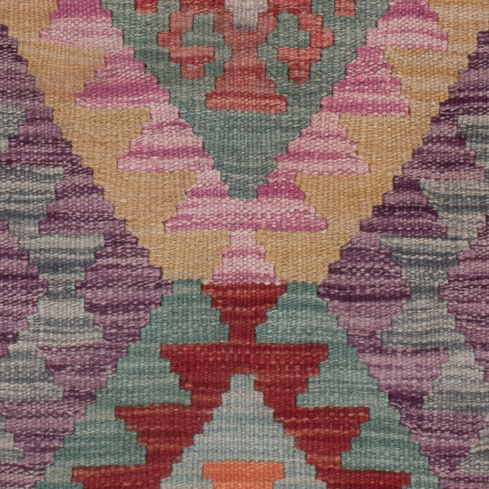 Tappeto Kelim - Splash - 126 x 78 cm - multicolore