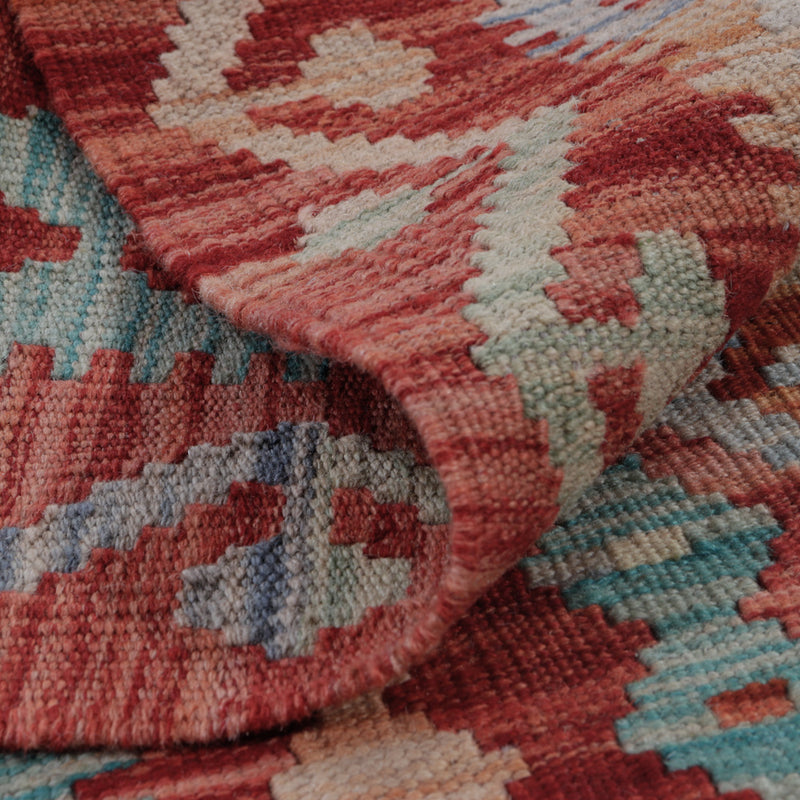 Tappeto Kelim - Splash - 127 x 88 cm - multicolore